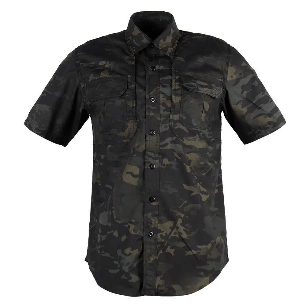 Tactical Outdoor Apparel Camo Short Shirt Hot-selling Clothing