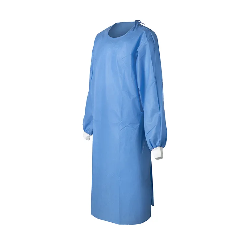 Surgical Grown AAMI Level 2 Gown Medical Isolation Suit Hospital SMS Isolation Gowns disposable non woven uniform
