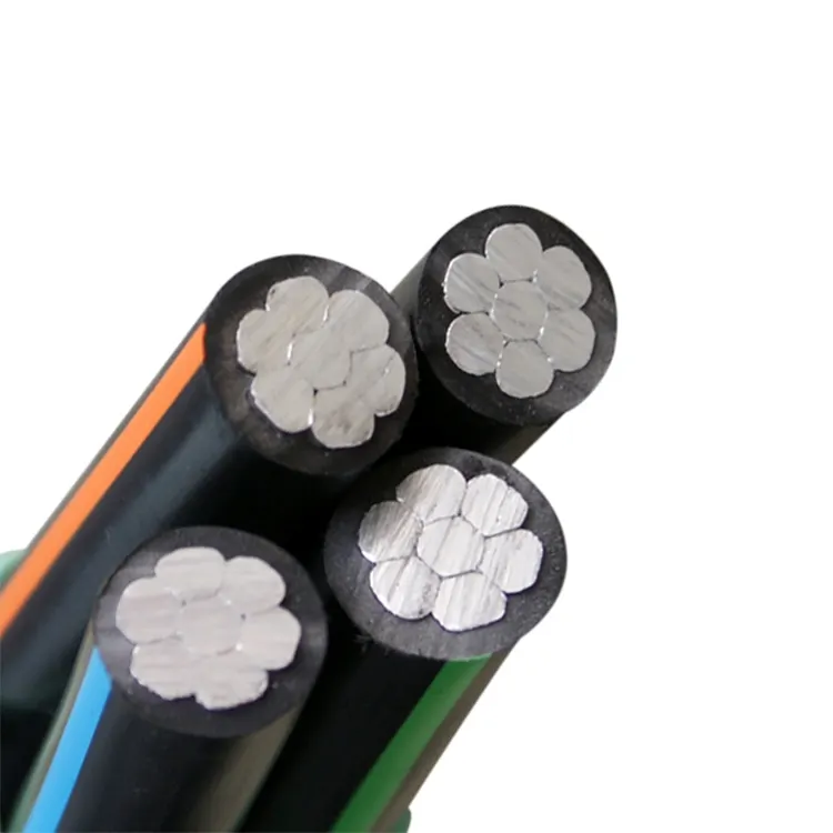 Aluminum XLPE Insulated ACSR Conductor 185mm2 ABC Cable