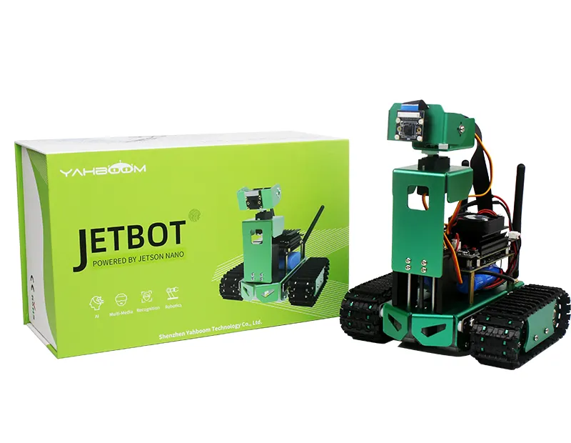 Автомобильный робот 3 DOF с камерой с NVIDIA Jetson Nano board 4 Гб (B01 A02) для обучения искусству
