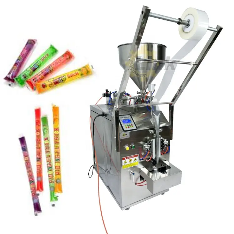 Low Price Automatic Ice Sucker Popsicle Filling Packaging Machine Ice Pop Ice Candy Packing Machine