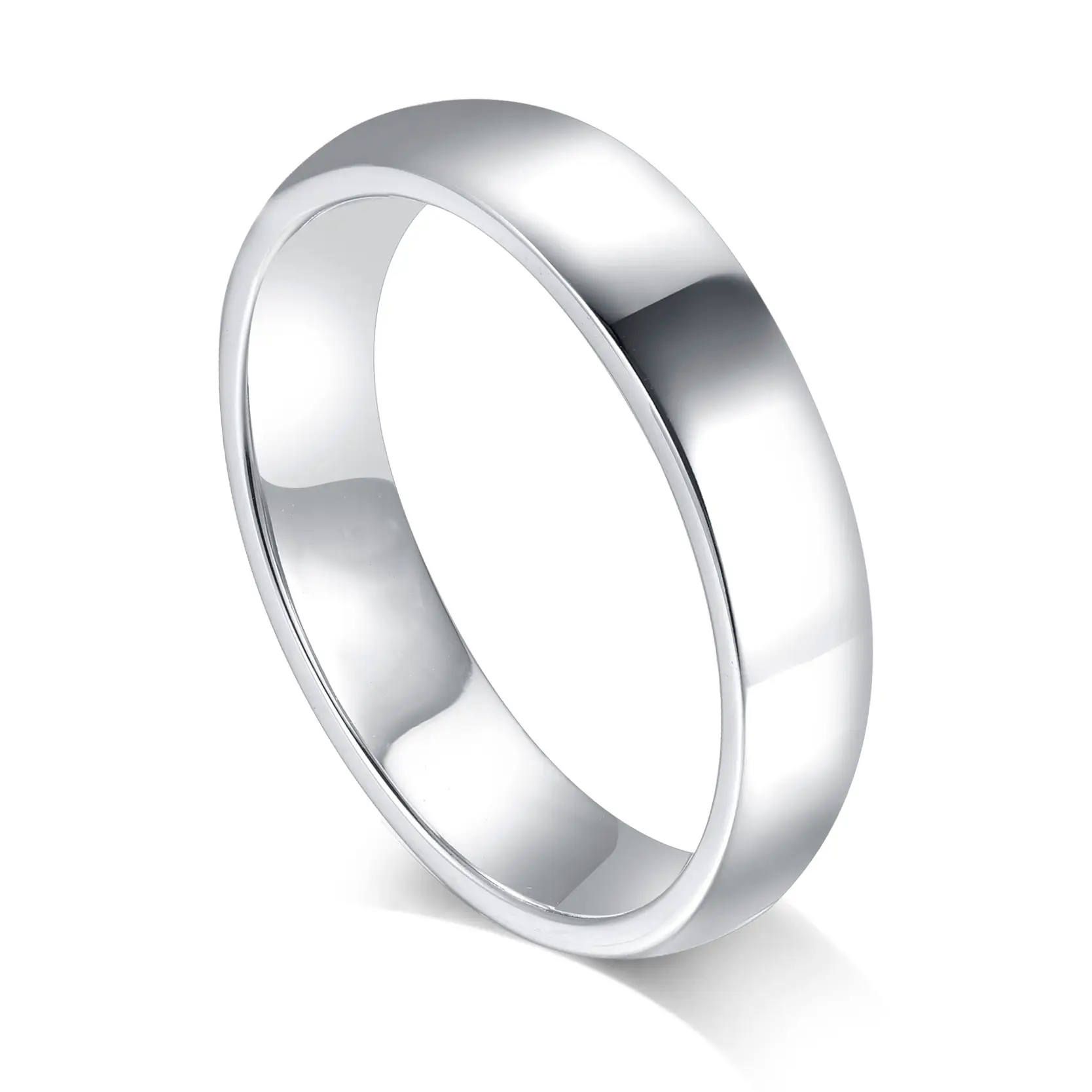 Защита от солнца звезда 925 ювелирные изделия из стерлингового серебра простая 5 мм широкий мужской женский пара кольцо унисекс кольца плотная лента
