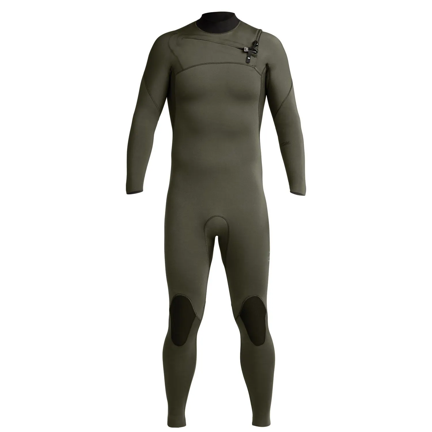 Неопреновый гидрокостюм для мужчин, супер эластичный гидрокостюм для дайвинга на молнии на груди, клей и потайной строчкой 4/3 мм, гидрокостюм для серфинга с длинным рукавом