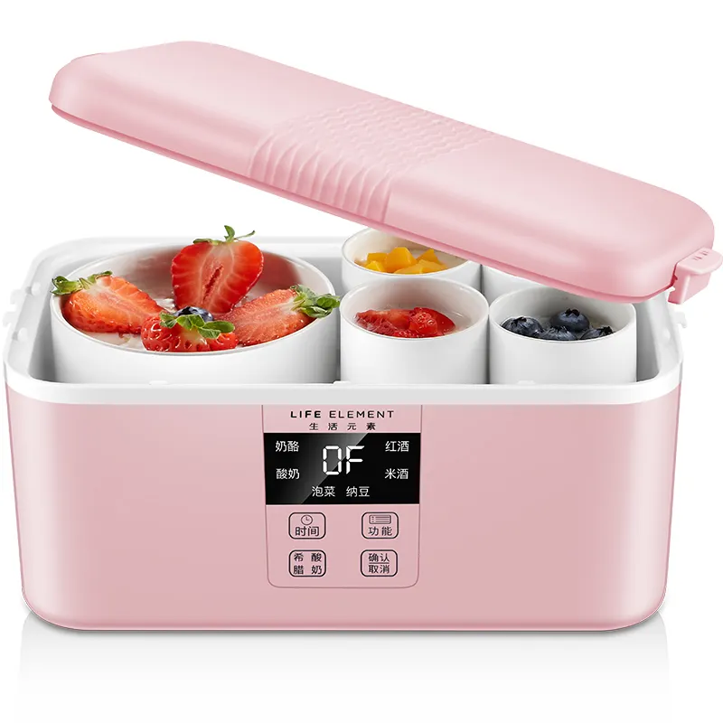 Home Yogurt Maker With 10 Ceramic Jars Customize to Your Flavor Yogurt Machine