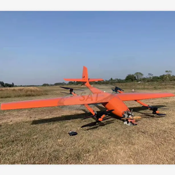 50kg VTOL surveillance long distance 100km drone with 100km remote control UAV