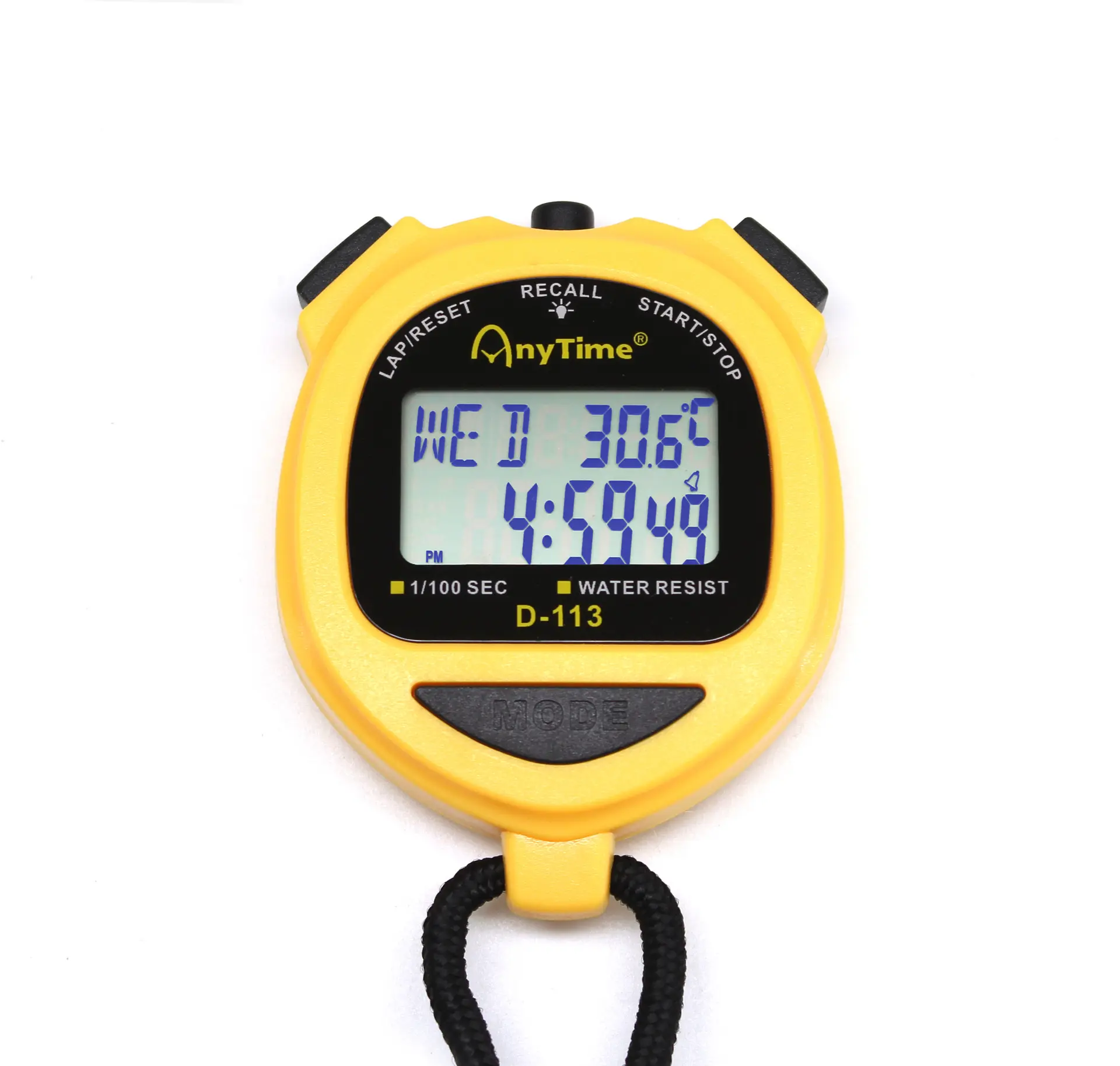 Top Grade Led Sports Timer Gym Stopwatch Training Frame Character Time Rohs Remote Material Origin Type Rest Certificate Life