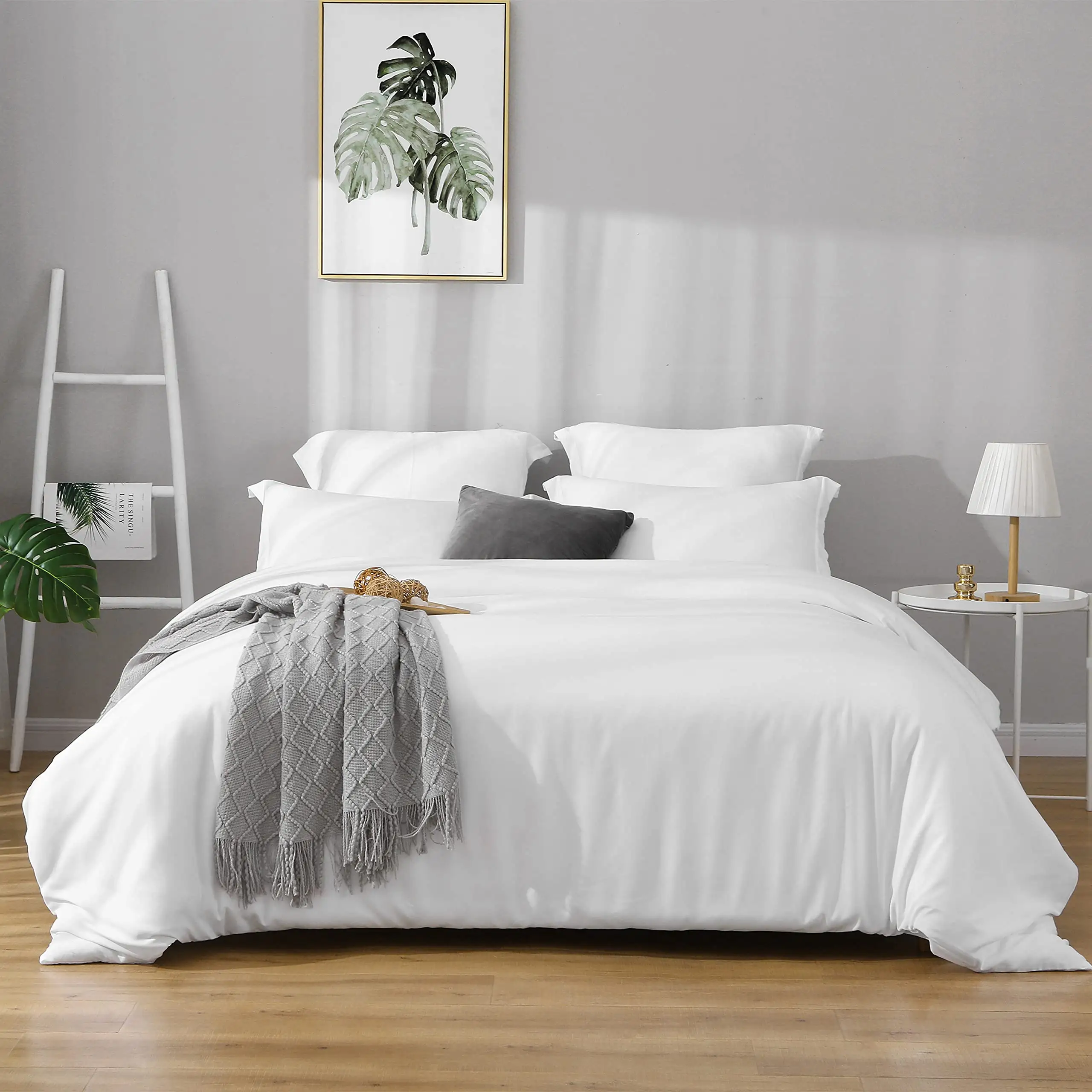 100% cotton 210TC twill color hotel quality duvet cover set bed sheet set for wholesale