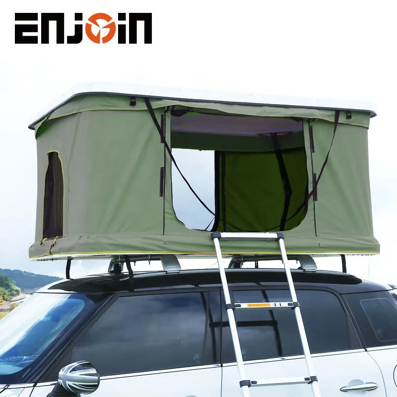 Лидер продаж, китайские уличные палатки ENJOIN для кемпинга, легкий и тонкий стиль, твердая оболочка, треугольная палатка на крышу