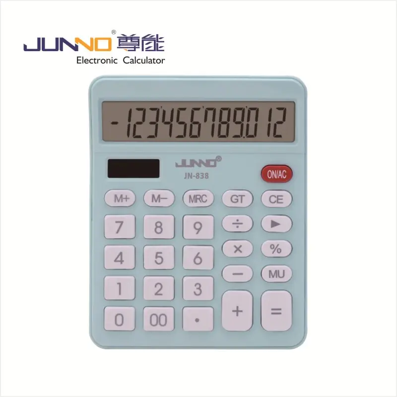 Financial Calculator Calculatrice Texas Instruments Dairy 12 Digits Solar Energy Colourful Calculator