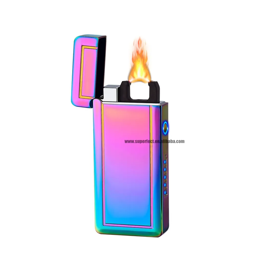 Hot Sales Luxury High Grade Windproof Usb Rechargeable Electronic Plasma Electric Arc Lighter