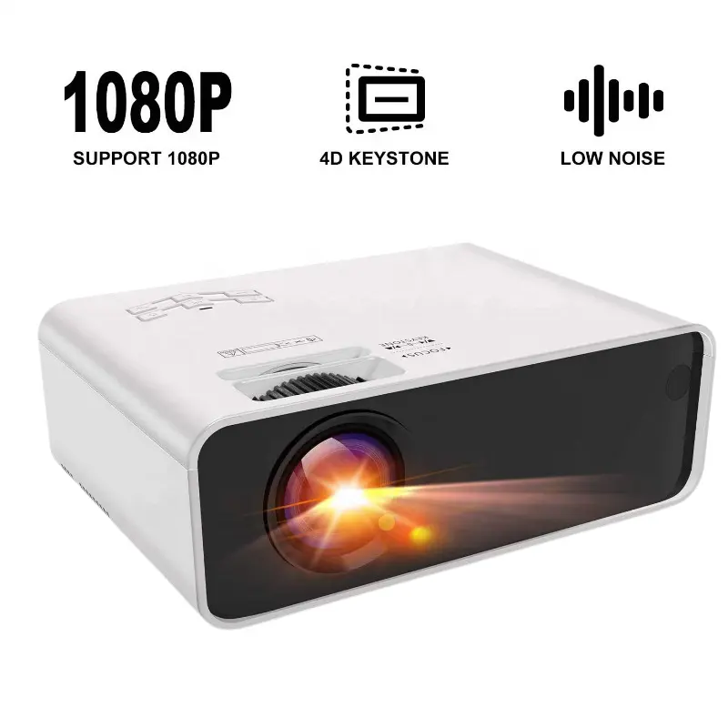 ED-service LCD Smart PC Projector HD 1080P Home Theater Video Proyector LED 85ANSI Lumens Beamer