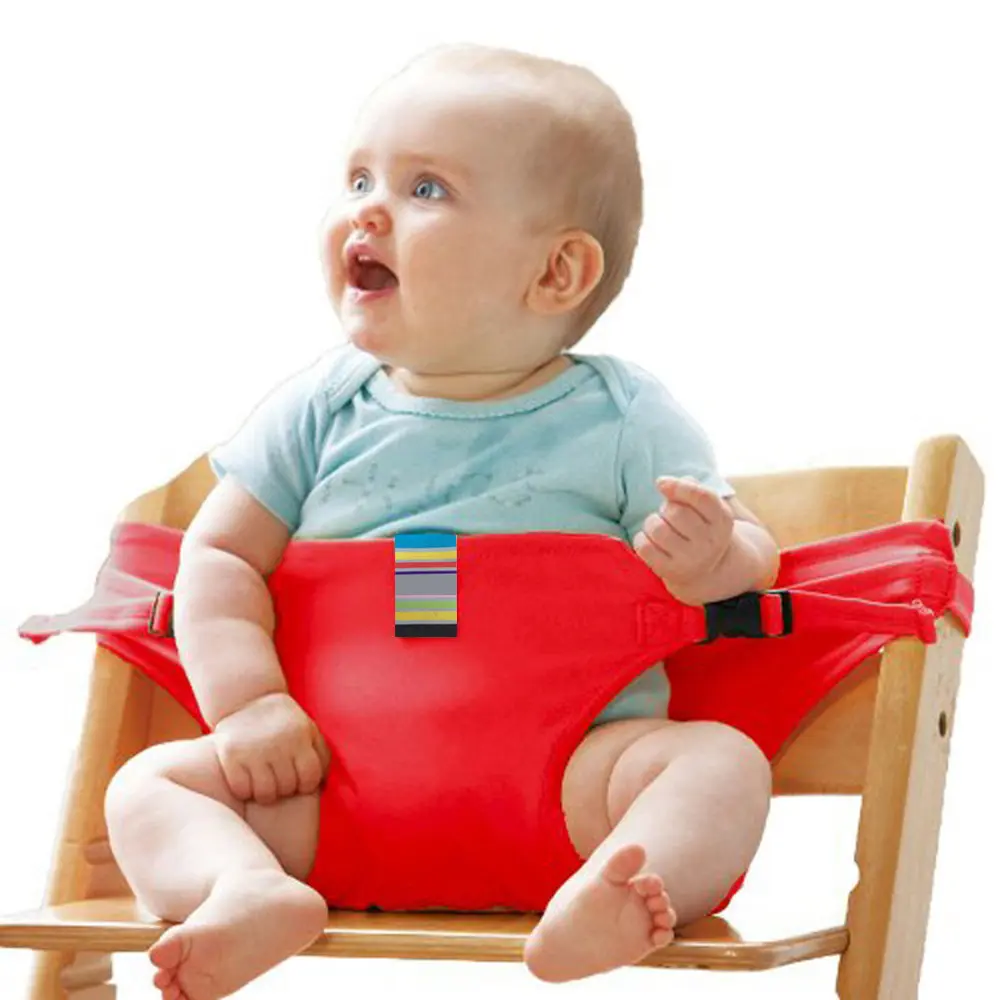 Детский стульчик для кормления жгут с защитой от повреждений в пути; С поясом для детей ясельного возраста, для кормления портативный усилитель легкое сиденье с регулируемым ремешком