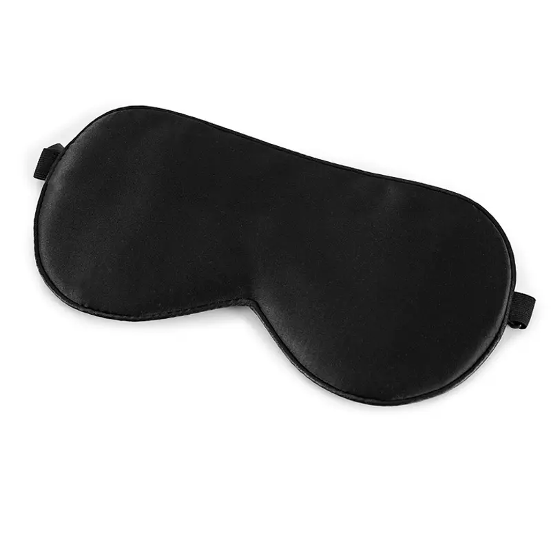 Шелковая подушка для глаз, маска для сна с черными наполнителями, семена лаванды и льна для пышных глаз, рельеф против мигрени | Медитация и блокировка света