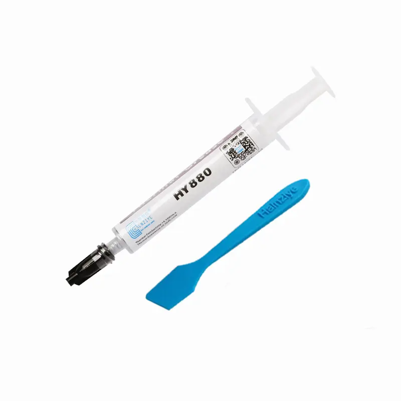 3G silicone thermal compound paste grease HY880 for high-power electronics with CE & RoHS & SVHC certificates