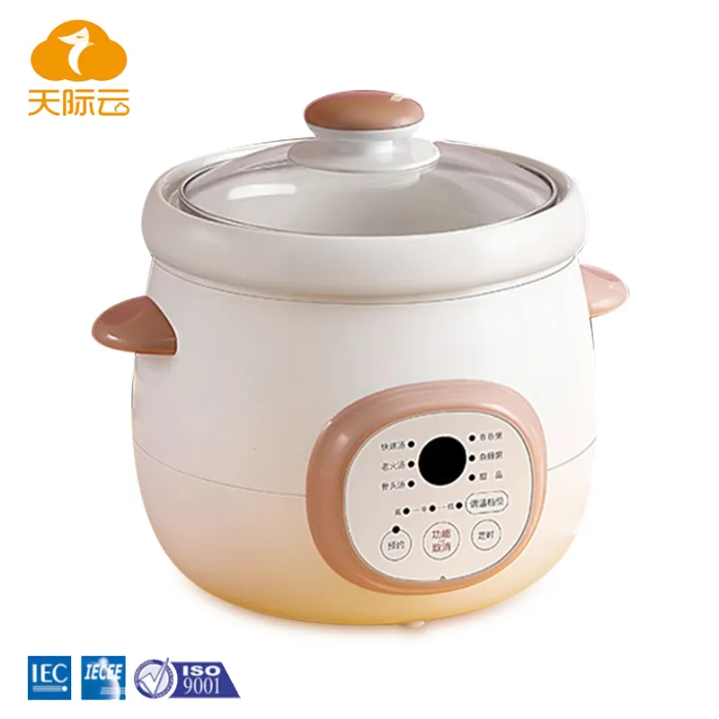 Pot Cooker Personal Electric Cooker Pot Multi Pot Electric Cooker Portable Home Slow Cooker