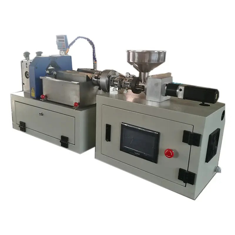 Automatic PLC Control Small Scale Lab Extruder