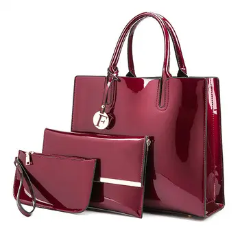 Комплект из 3 сумок, женские сумки, дизайнерский женский кошелек, сумка Хобо из крокодиловой кожи аллигатора, вечерняя женская сумочка