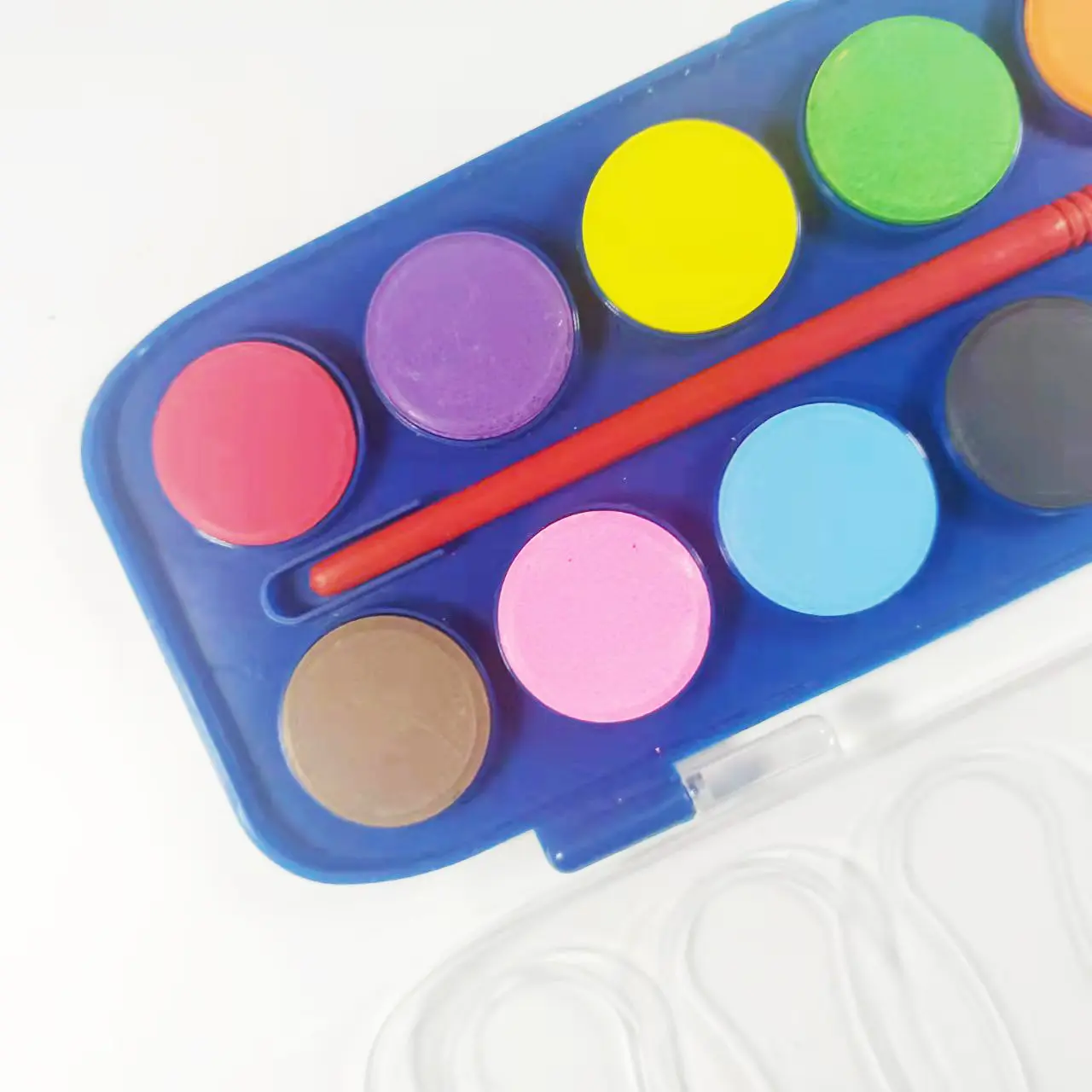 watercolor set 12color gouache solid pressed water colours painting gouache set