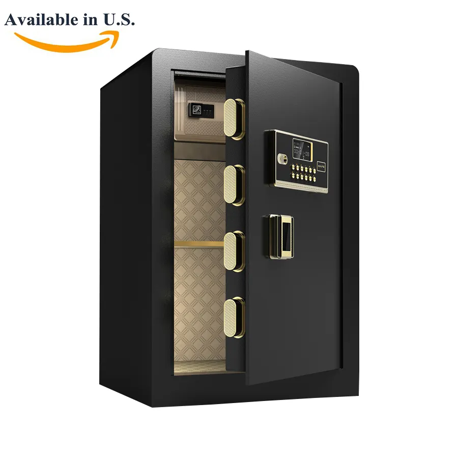 Available USA Onnais Black Secure Safe Locker Cabinet Safe Box Office Safe Box Lock Locker Home Safe Caja Fuerte Coffre Fort