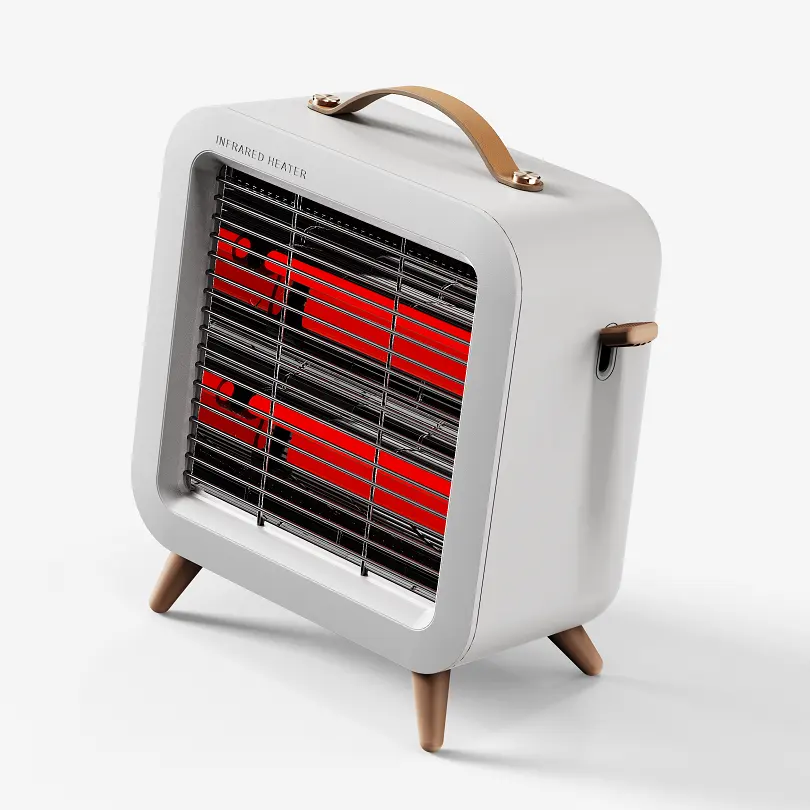 Портативный Электрический Инфракрасный Кварцевый инфракрасный нагреватель помещений, обогреватель для дома, конвекторный ручной обогреватель, радиаторы для обогрева