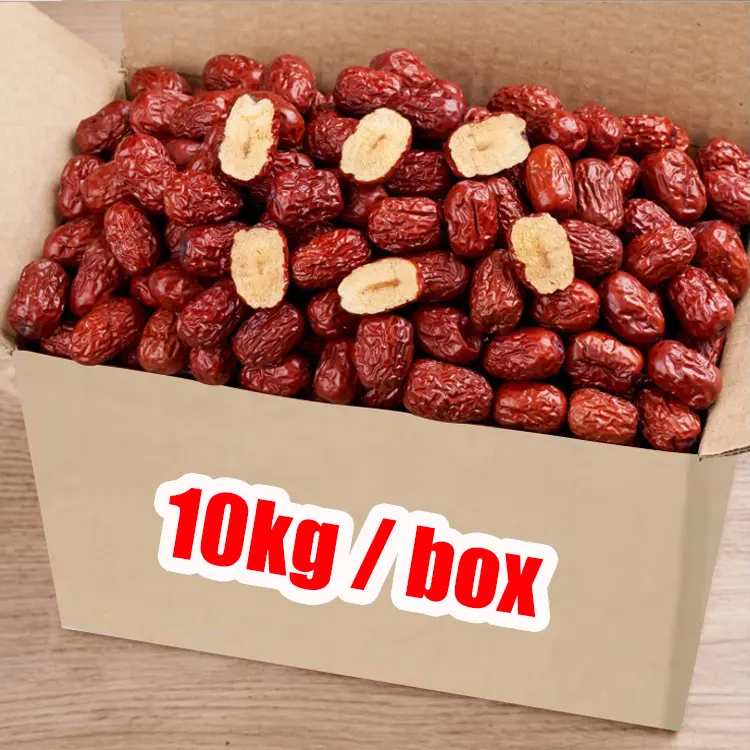 OEM wholesale whole box of large-particle dried red dates food dried fruit food preserved fruit