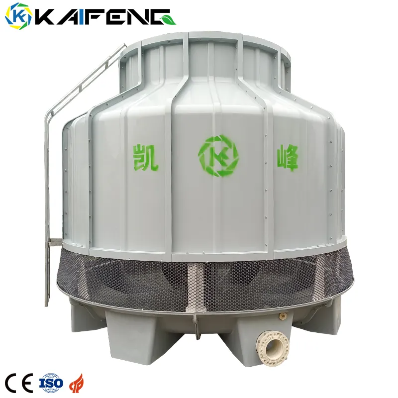 Refrigeration Equipment FRP Water Tower Round Cooling Tower 8 ~ 300 Ton Cooling Tower