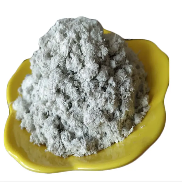 Asbestos free mineral composite fibrer