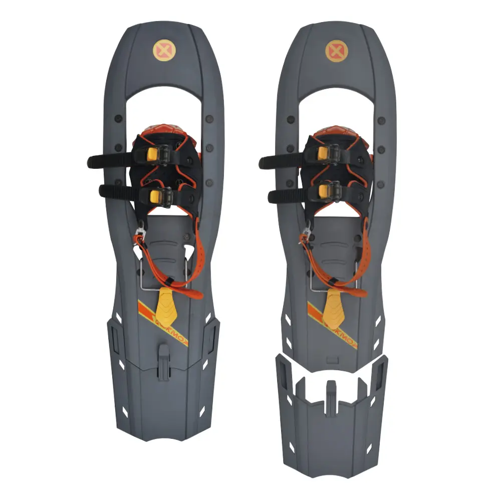 Plastic Snowshoes 20 Year Experience Extendable Deck Ratchet Binding Hiking Snowshoes