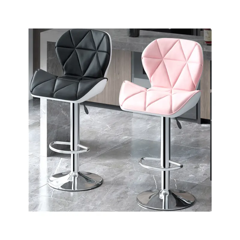 Новейшее БЕЗРУКАВНОЕ парикмахерское кресло для салона розовое вращающееся основание на 360 градусов