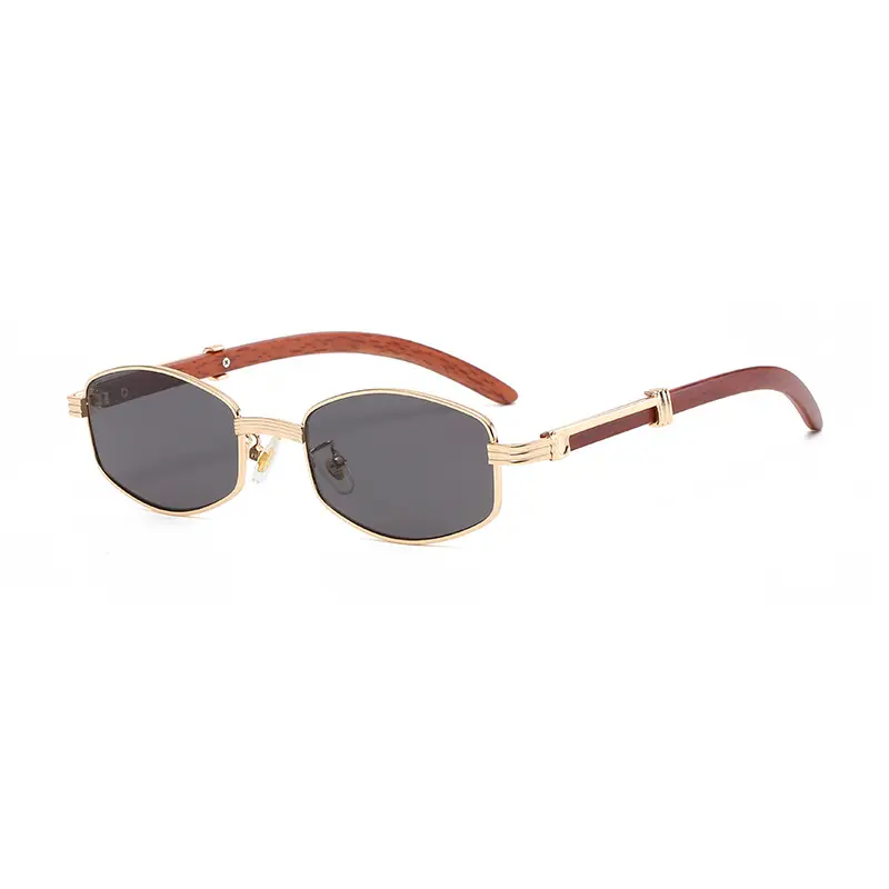 Модные брендовые дизайнерские солнцезащитные очки для женщин и мужчин UV400 Солнцезащитные очки Квадратные Солнцезащитные очки винтажные градиентные очки с текстурой древесины