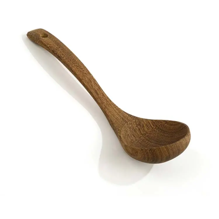 Direct Selling Household Wooden Oil Spoon High Temperature Resistant Solid Wood Shovel Soup Spoon Kitchen Supplies