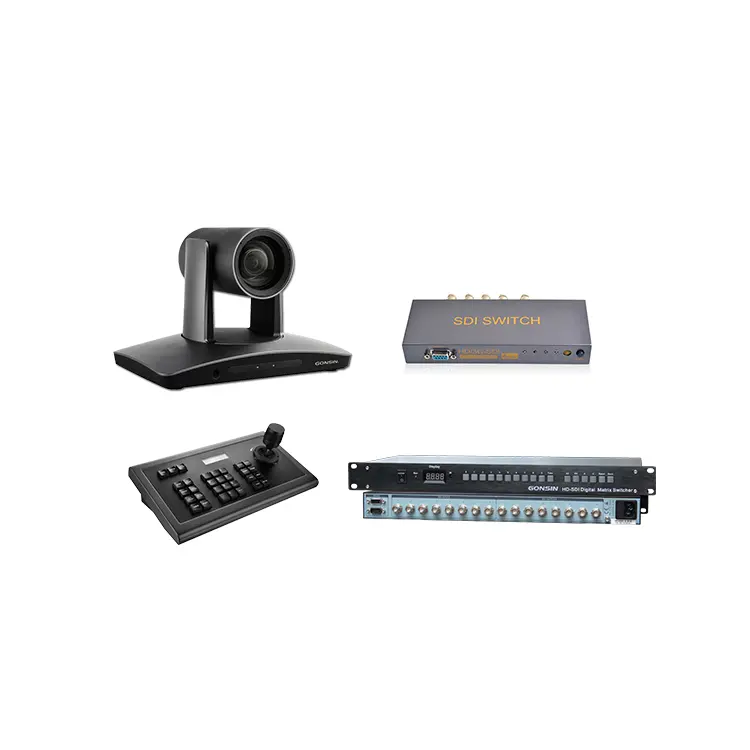 1080P High Definition Video Conference Equipment System Auto-Tracking-Video-Conference-Camera Used With Video Conferencing Mic