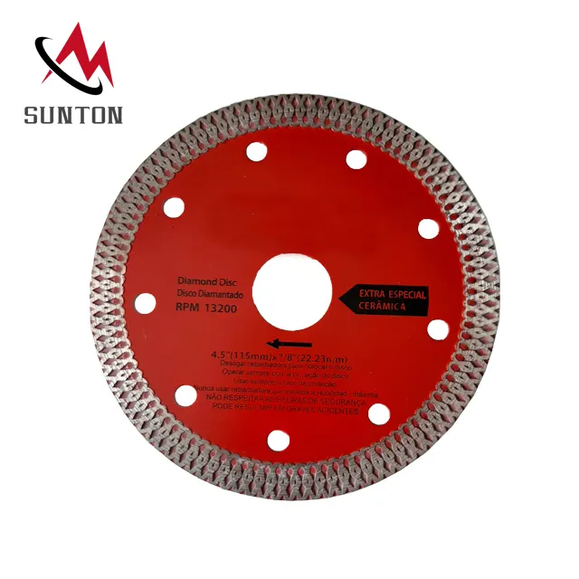 Высококачественный бриллиантовый пильный диск 115 дюйма 5 дюймов 125 мм для резки керамической мраморной гранитной плитки