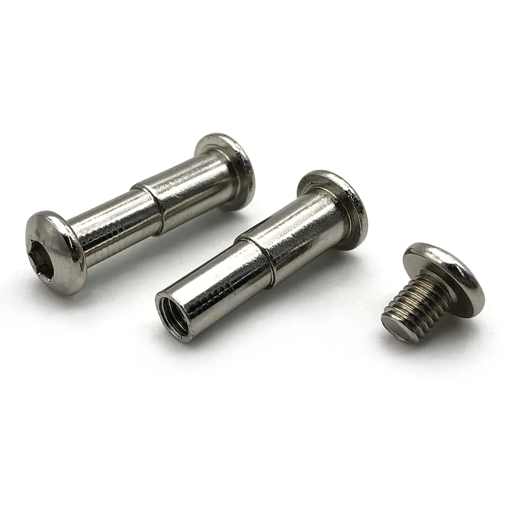 Chicago Screws For Leather China Custom Special Furniture Galvanized Screws M6 Stainless Steel Rivet Screw Book Binding Sex Bolt