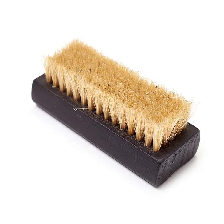 Sneaker cleaning wooden shoe brush