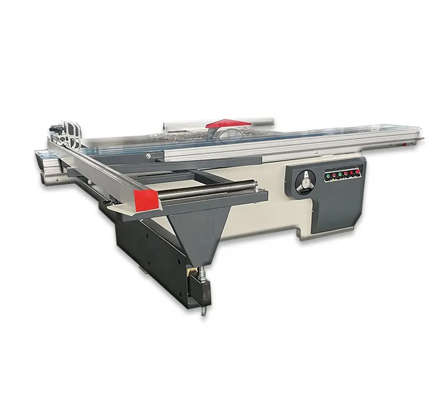 MJ6132 Sliding panel table saw automatic woodworking precision panel saw 90/ 45 degree cutting acrylic cabinet miter saw machine
