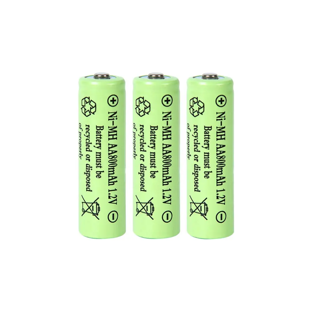 ni-mh 1.2v recharge batteries 800mah aa battery