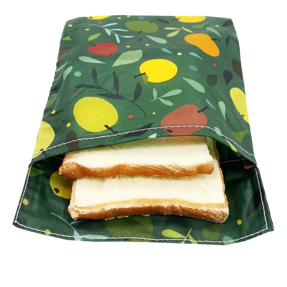 Eco Friendly Organic Reusable Wholesale Beeswax Food Bread Storage Wrap Sandwich Bag Suppliers