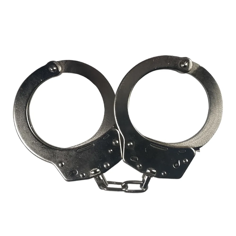 Customizable logo carbon steel handcuff Police handcuff