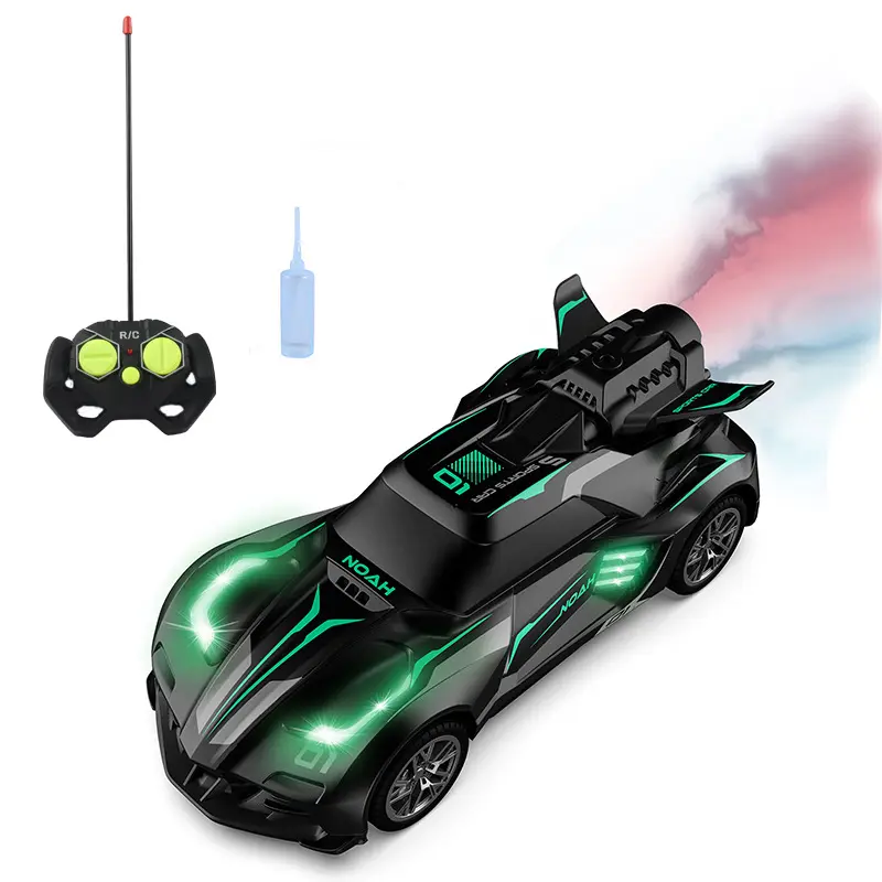 Радиоуправляемый распылитель дрейф гоночный спрей с дистанционным управлением игрушечный автомобиль 2,4 г 1:20 Радиоуправляемый трюк автомобиль с подсветкой и спреем