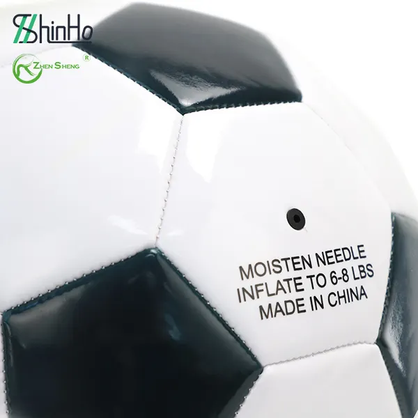 Высококачественный футбольный мяч Zhensheng из ПВХ кожи, Размер 5