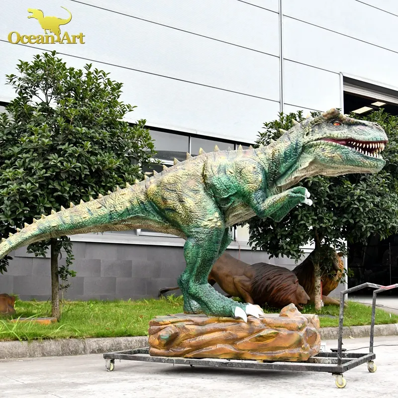 Adventure Theme Amusement Park Tyrannosaurus rex dino Model Animated Artificial Moving Life-size 3d Dinosaurs