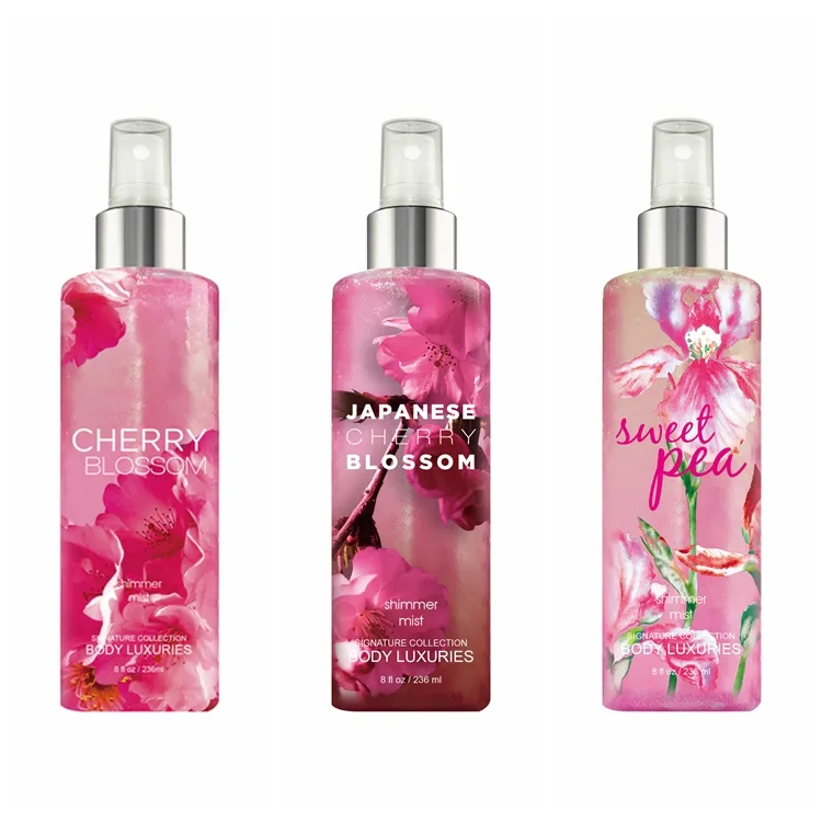 private label wholesale victoria's perfumes bath and body works body mist spray