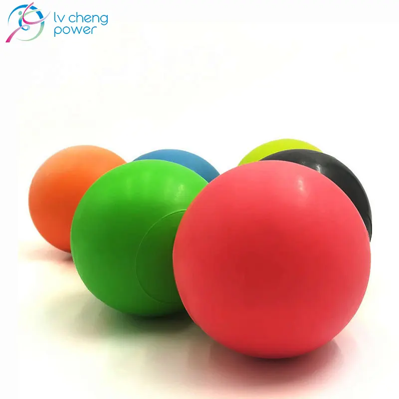 Logo customized TPE fascia ball lacrosse massage ball