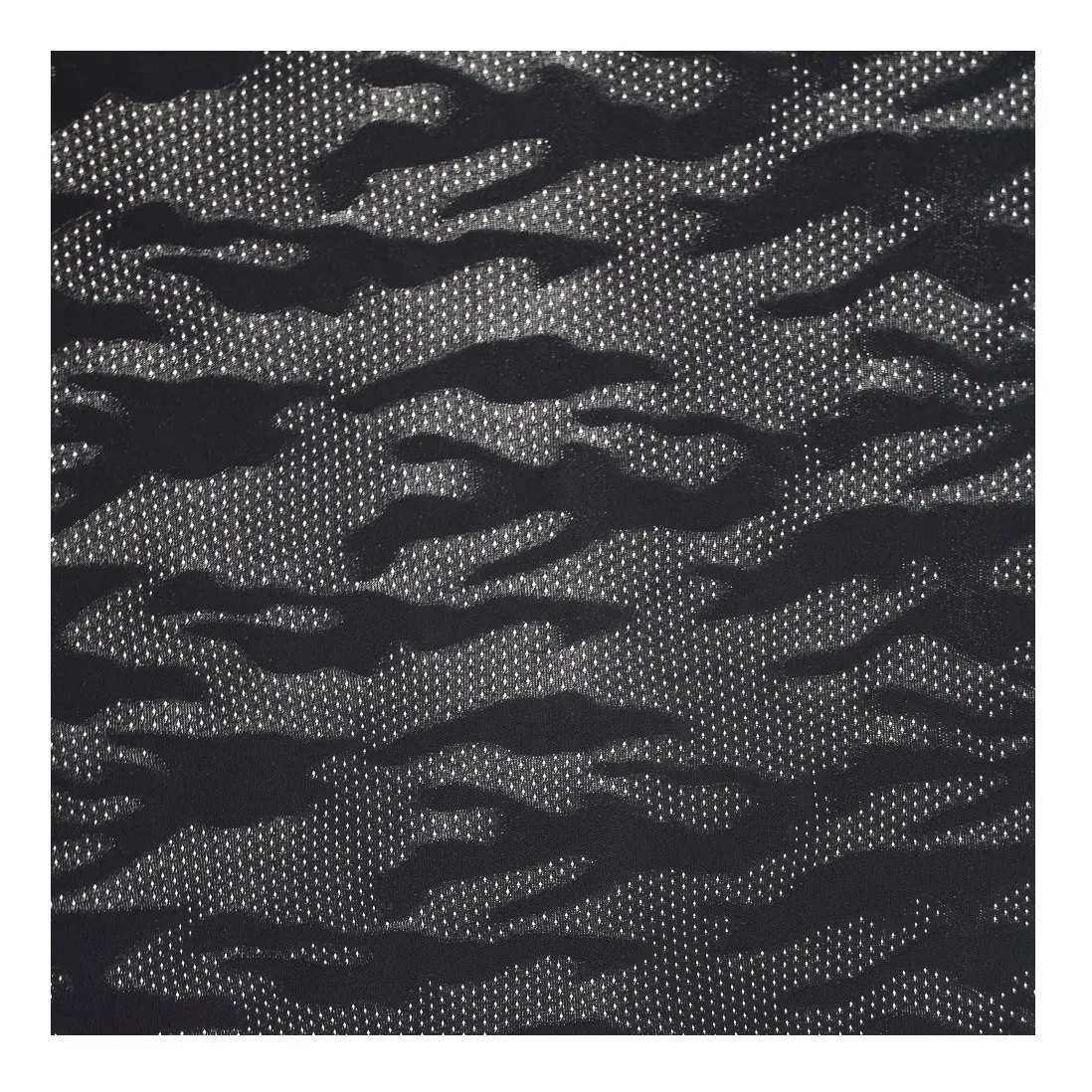 92%Polyester 8%spandex knitting jacquard elastic mesh fabric for swimwear sports dress