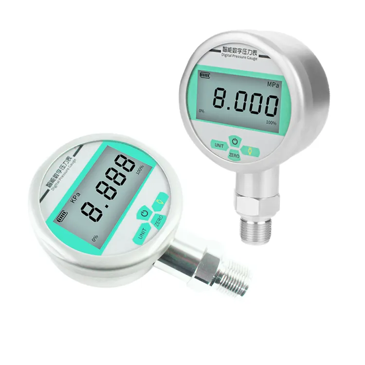 High Accuracy Hydraulic Digital Pressure Gauge With Data Display