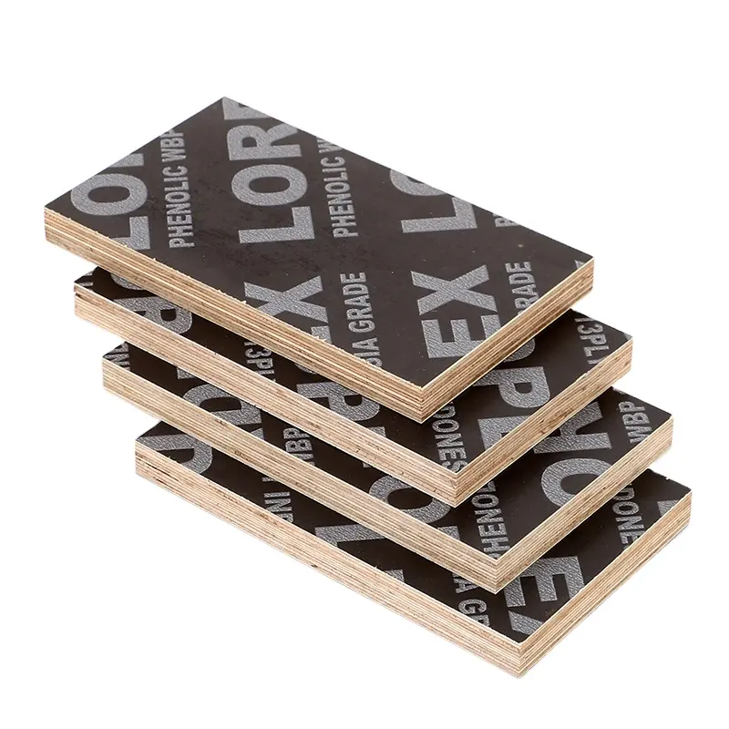 High Quality Reusable 18mm Formwork System Concrete Plywood Shuttering Plywood Film Faced Plywood