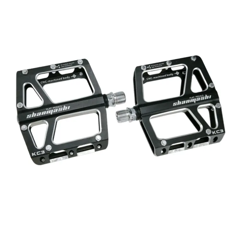 Wide Waterproof Platform Low-Profile Design Anti-Skid Sealed Bearings Bicycle Titanium Pedal