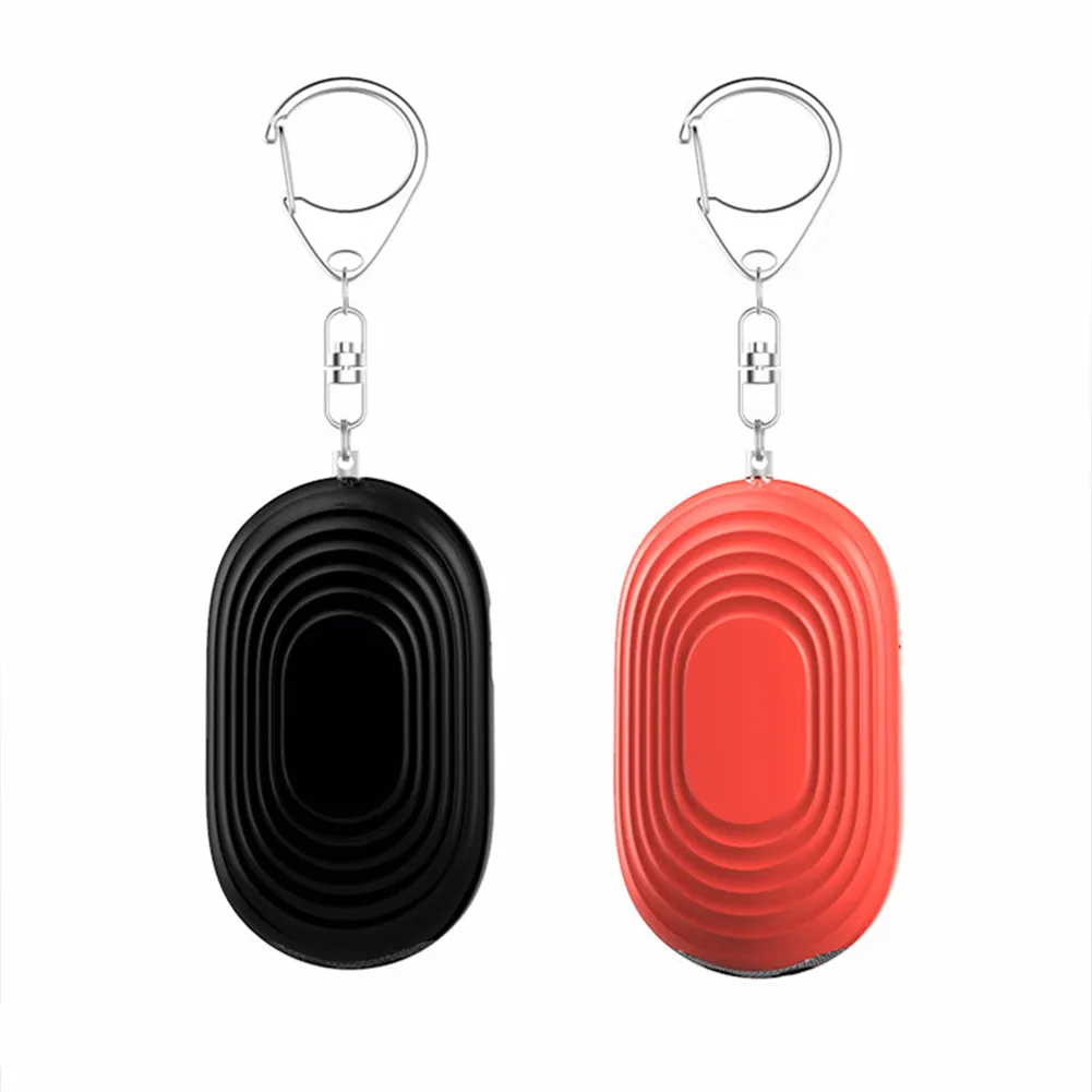 Personal Alarm 130Db, Emergency Safety Key Chain Night Workers Self-defense Security Alarm With Mini Led Flashlight/