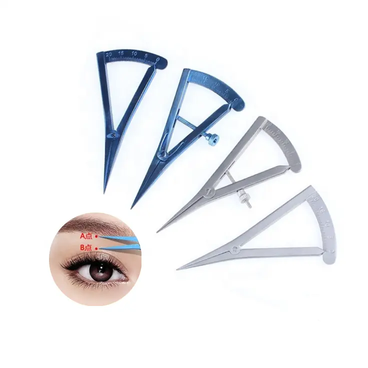 Ophthalmic Eye Surgical Instruments 8.5cm Eye Gauge Castroviejo Caliper